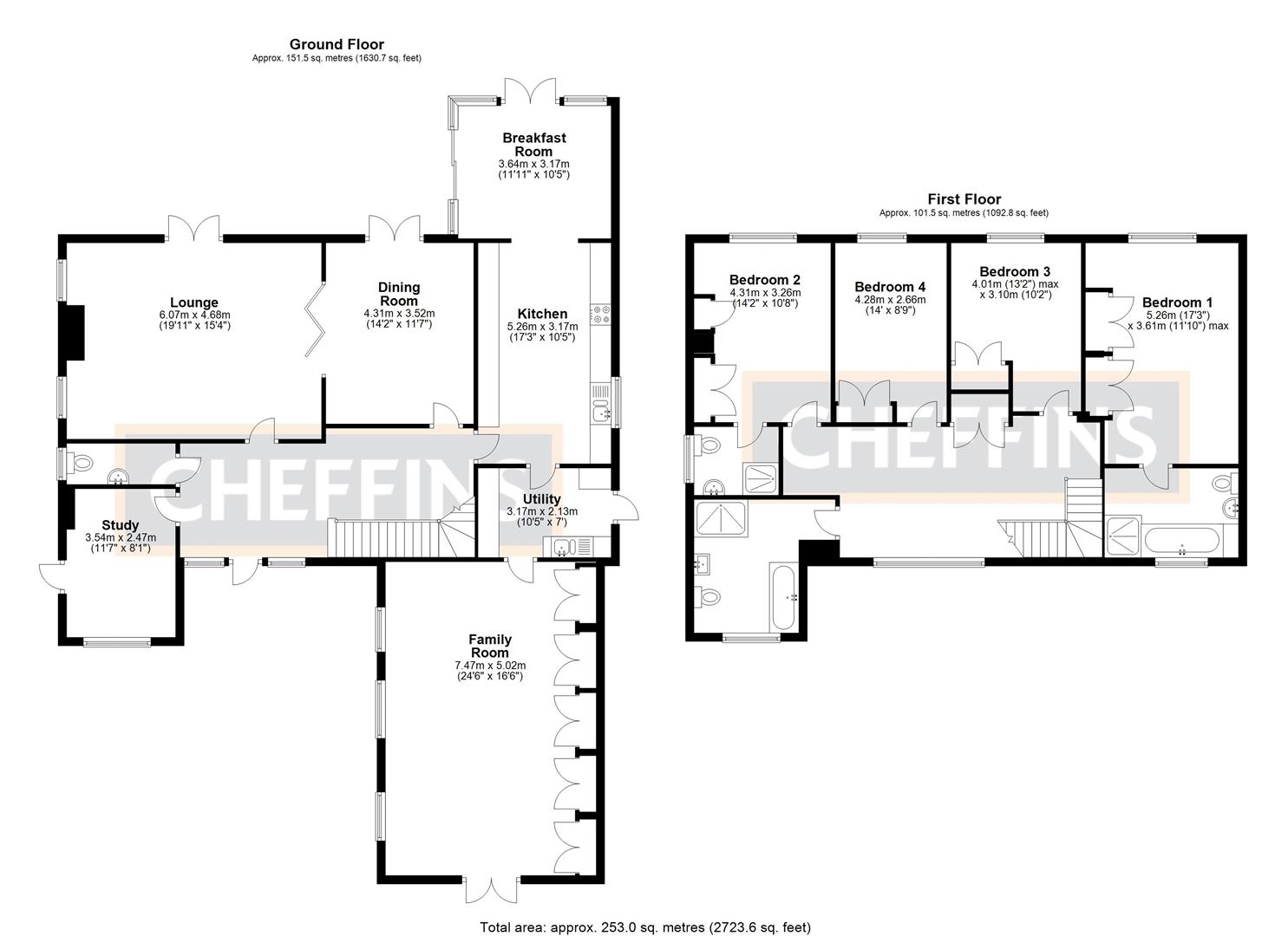 4 Bedroom for sale in Chittering Cheffins Ely Sales